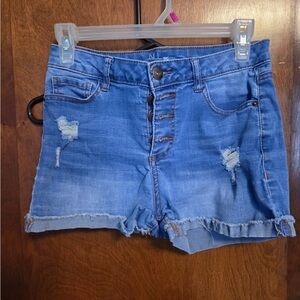 NOBO Distressed Blue Jean Shorts